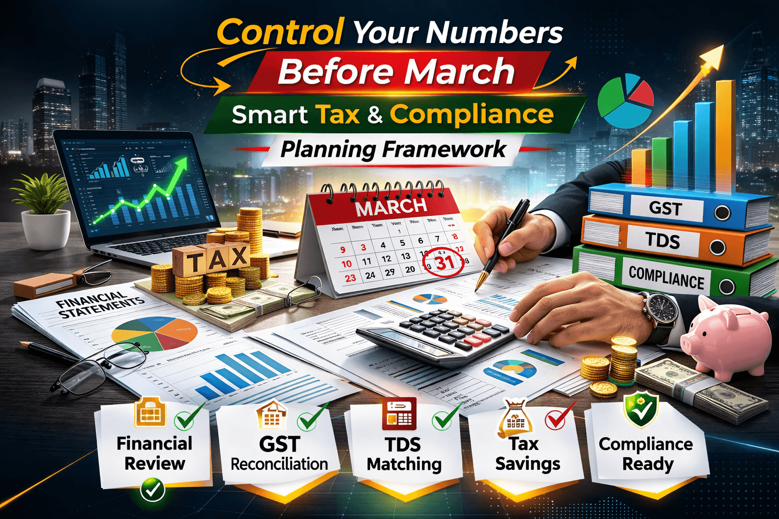 Control Your Numbers Before March: Smart Tax & Compliance Planning Framework